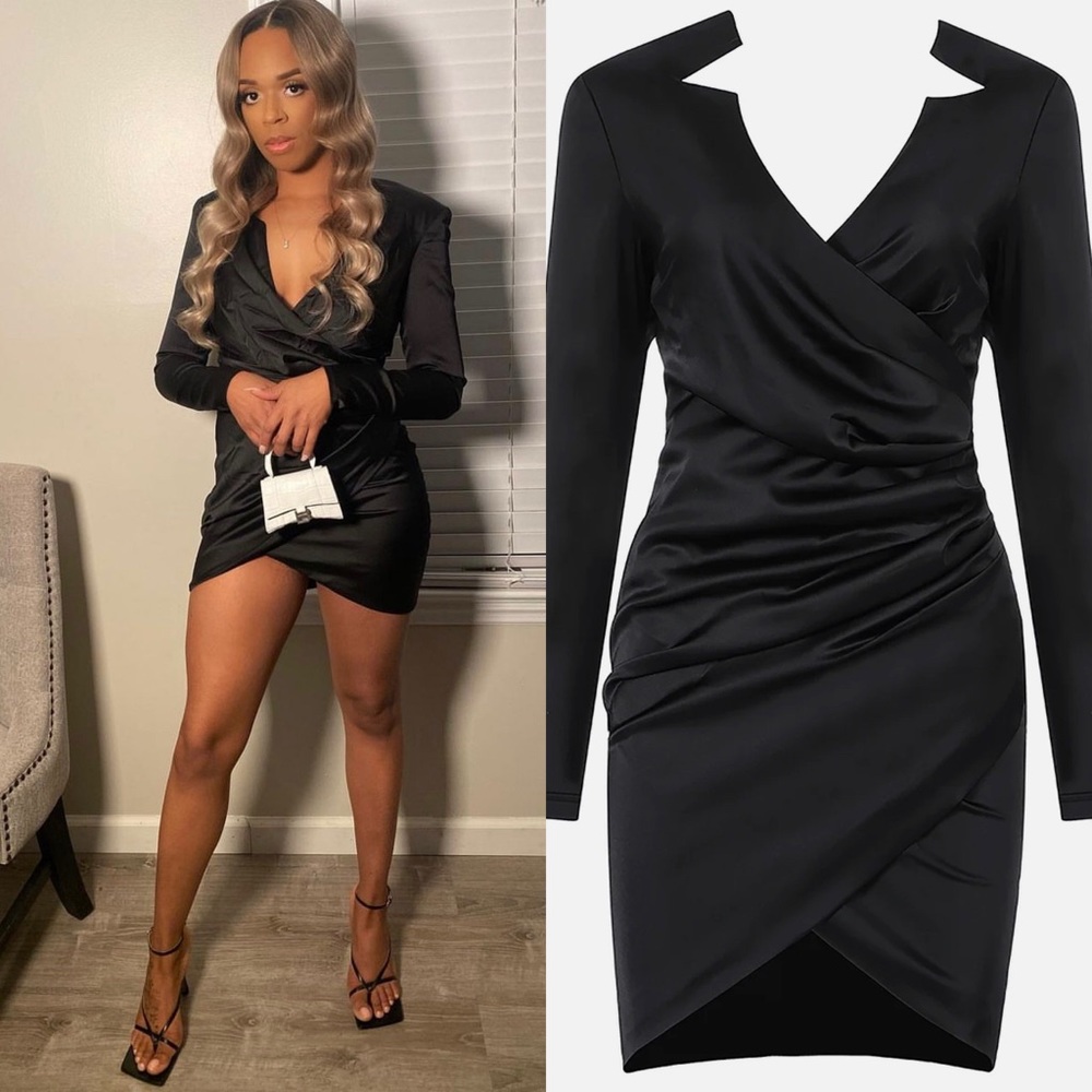 House of CB Tuxedo Dress